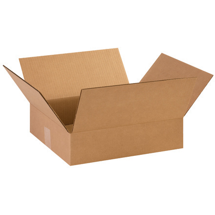 14 x 12 x 3" Flat Corrugated Boxes