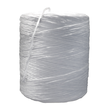 3-Ply, 480 lb, White Polypropylene Tying Twine