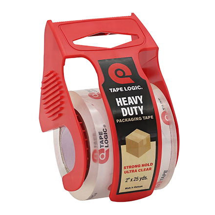 2’’ x 25 yds. Crystal Clear (1pack) Tape Logic<span class='rtm'>®</span> Tape with dispenser