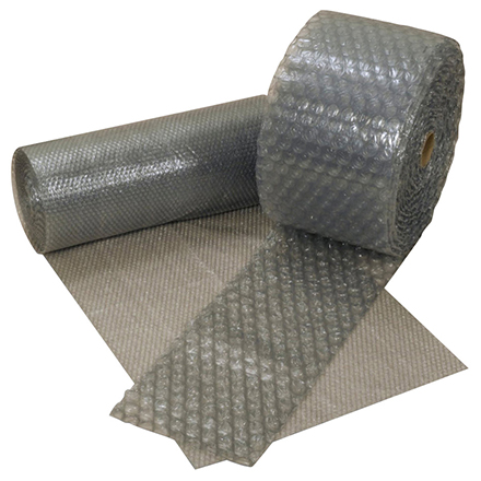 1/2" x 24" x 250' (2) 90% Recycled Perforated Air Bubble Rolls