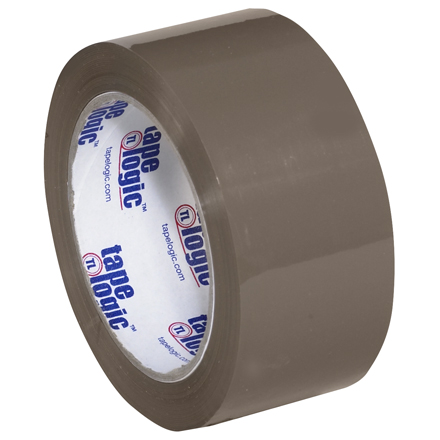 2" x 110 yds. Tan (6 Pack) TAPE LOGIC<span class='afterCapital'><span class='rtm'>®</span></span> #600 Hot Melt Tape