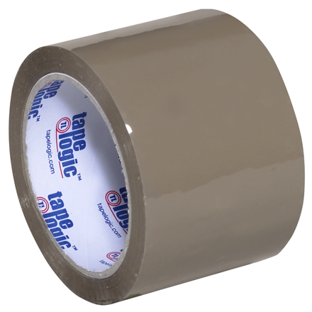 3" x 110 yds. Tan (6 Pack) TAPE LOGIC<span class='afterCapital'><span class='rtm'>®</span></span> #291 Acrylic Tape