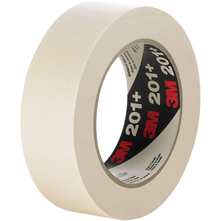 1 <span class='fraction'>1/2</span>" x 60 yds. 3M General Use Masking Tape 201+