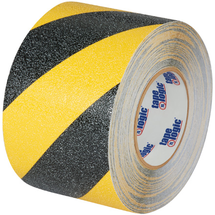 3" x 60' Black/Yellow Striped Heavy-Duty Tape Logic<span class='rtm'>®</span> Anti-Slip Tape